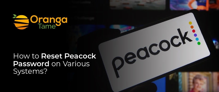 reset peacock password