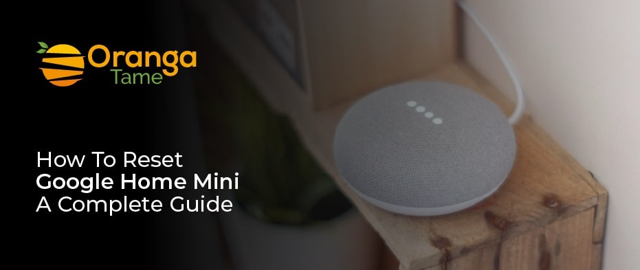 how to reset google home mini
