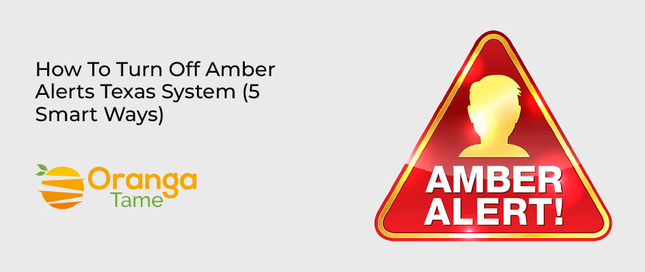 How to Turn Off Amber Alerts